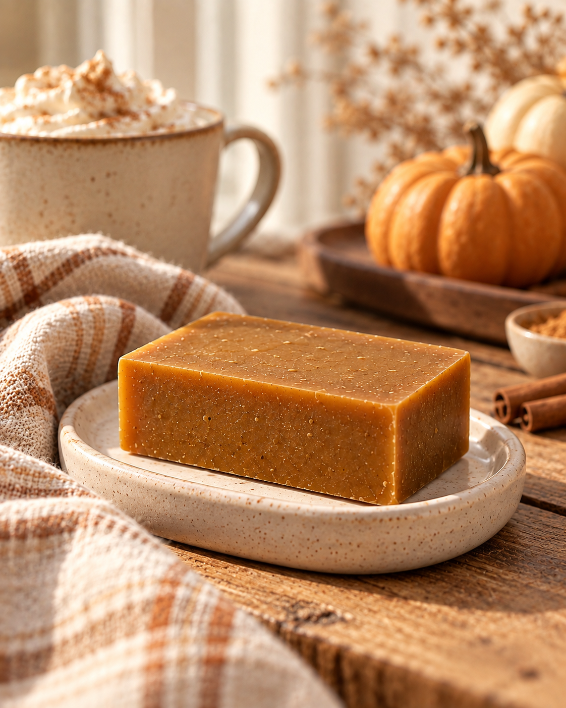 Pumpkin Spice Latte | Seasonal Cold Process Soap