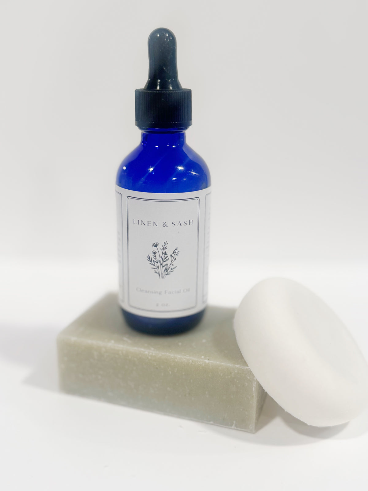 Head to Toe Shower Kit Cold Process Soap Shampoo Bar Facial Oil Cleanser Gift Idea Clean Skincare Haircare